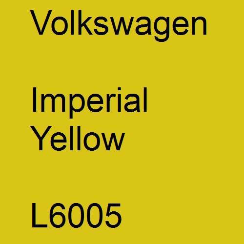 Volkswagen, Imperial Yellow, L6005.